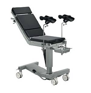 manueller OP- Tisch mit Beinhalter nach Göpel